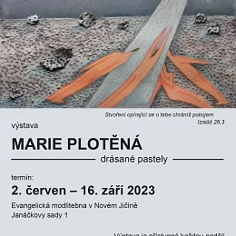 Marie Plotěná - drásané pastely