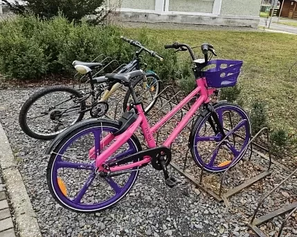 Gemeinsame Fahrräder