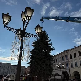 Adventní čas se blíží – vánoční strom už stojí