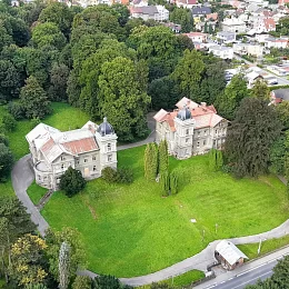 Park v Hückelových vilách