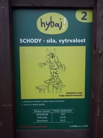 Fitness stezka na Skalkách