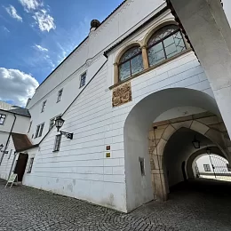 Coat of arms of Bedřich of Žerotín and Libuše of Lomnice from 1538-1547