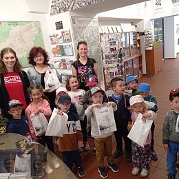 Děti z Mateřské školy Loučka si přišly pro svou výhru